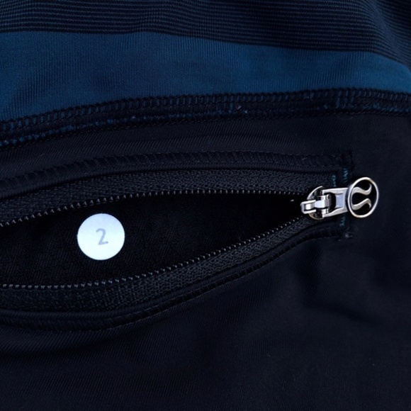 Lululemon Top Speed Crop 2 Alberta Lake Stripe - Picture 5 of 8